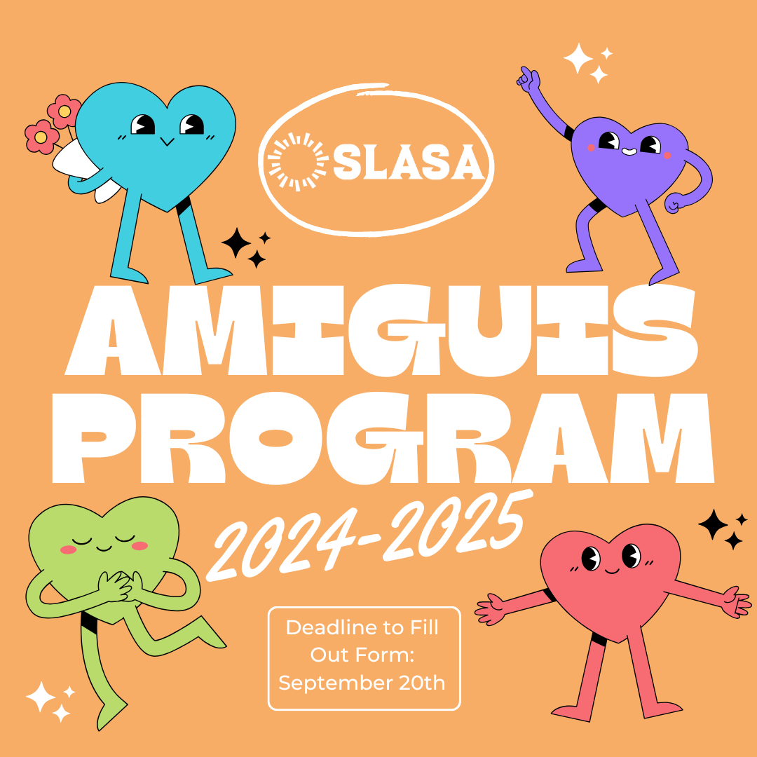 SLASA Amiguis program poster