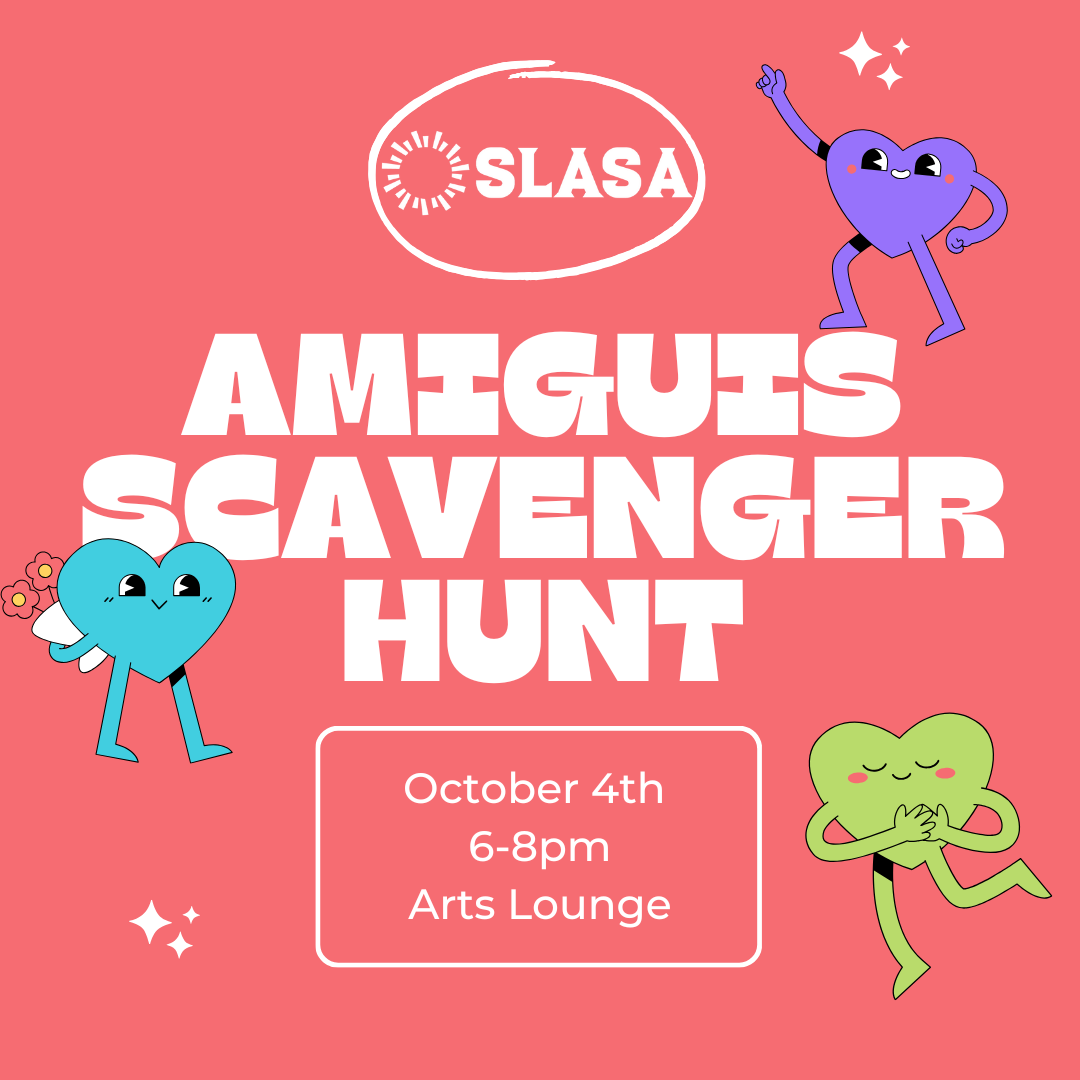 SLASA Amiguis scavenger poster