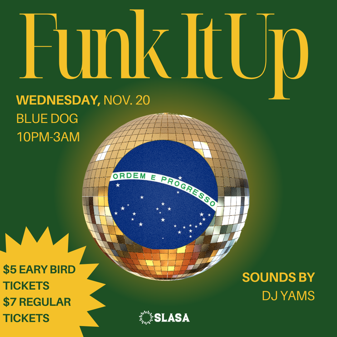 SLASA Funk it Up poster