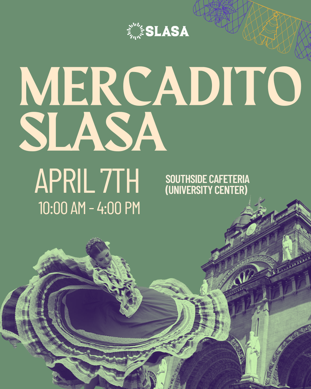 SLASA Mercadito Poster