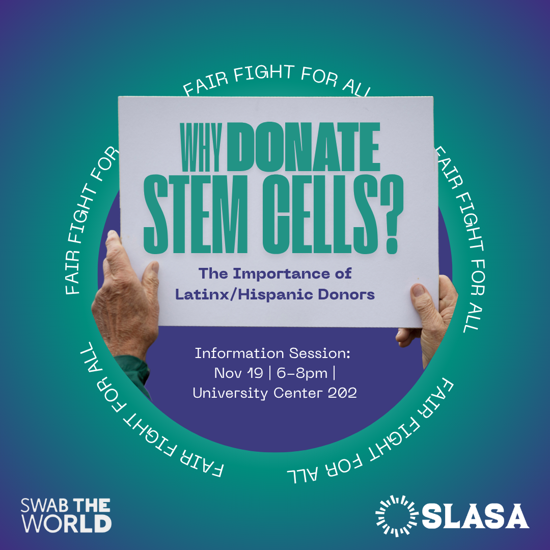 SLASA X Swab The World X poster